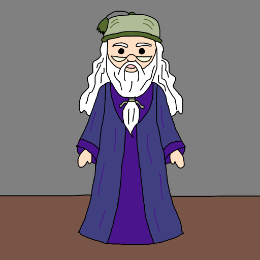 Dumbledore drawing by monthra
