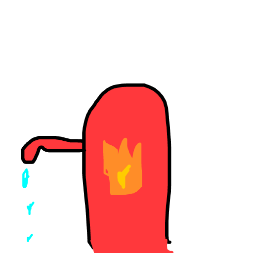 Fire Hydrant drawing by louie