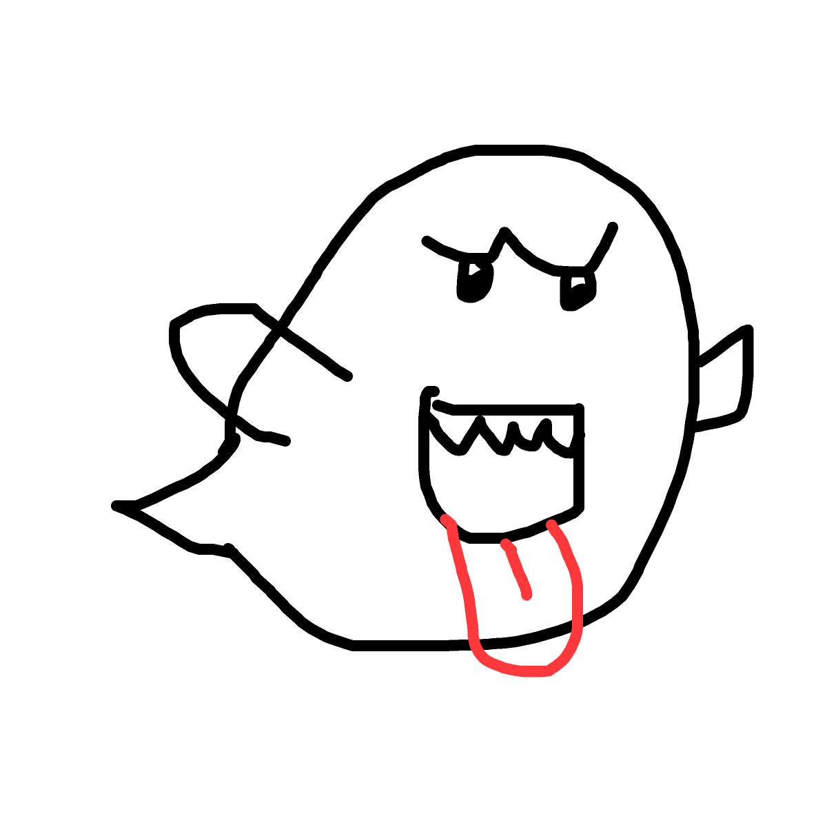 Boo drawing by theduchess