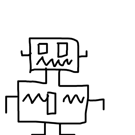 Robot drawing by mikestam195