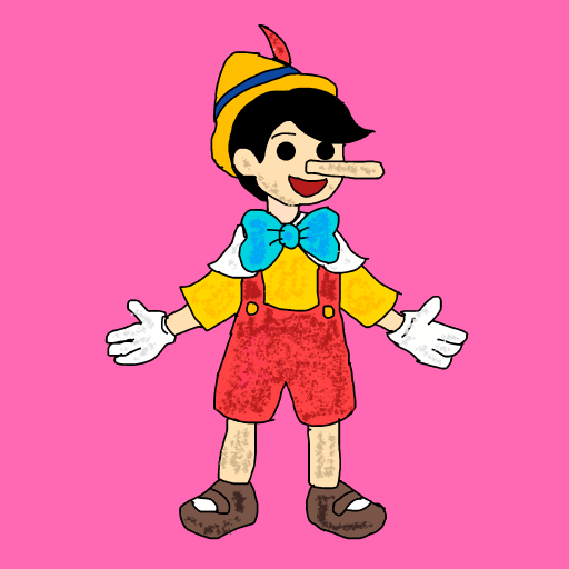 Pinocchio drawing by dan