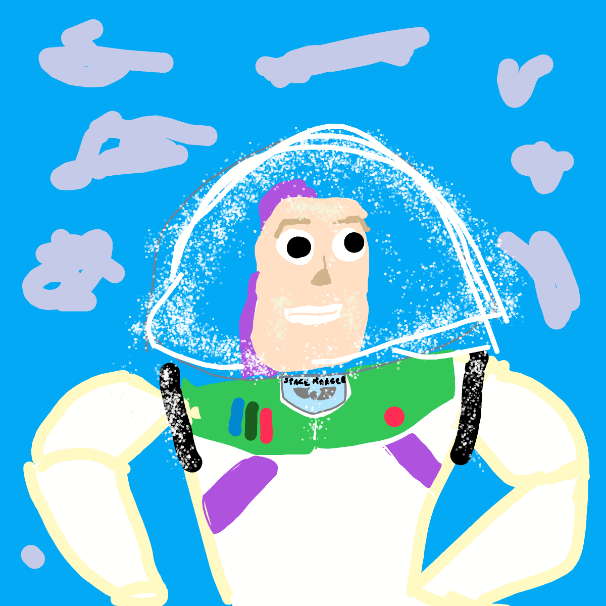 Buzz Lightyear drawing by ninja