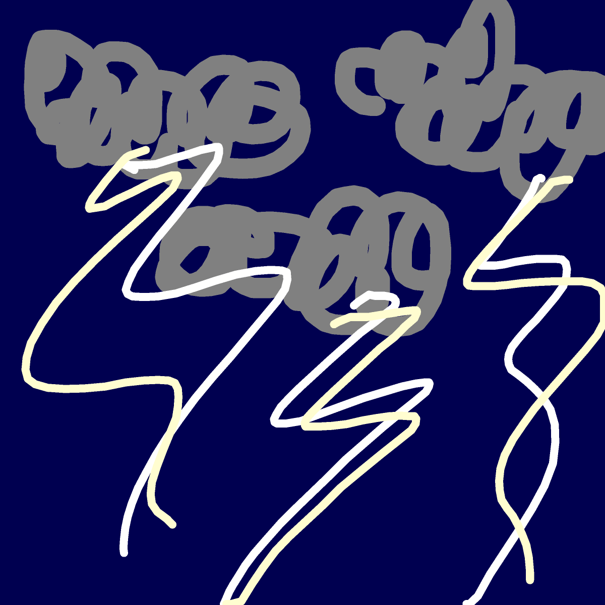 Lightning drawing by princess fiona