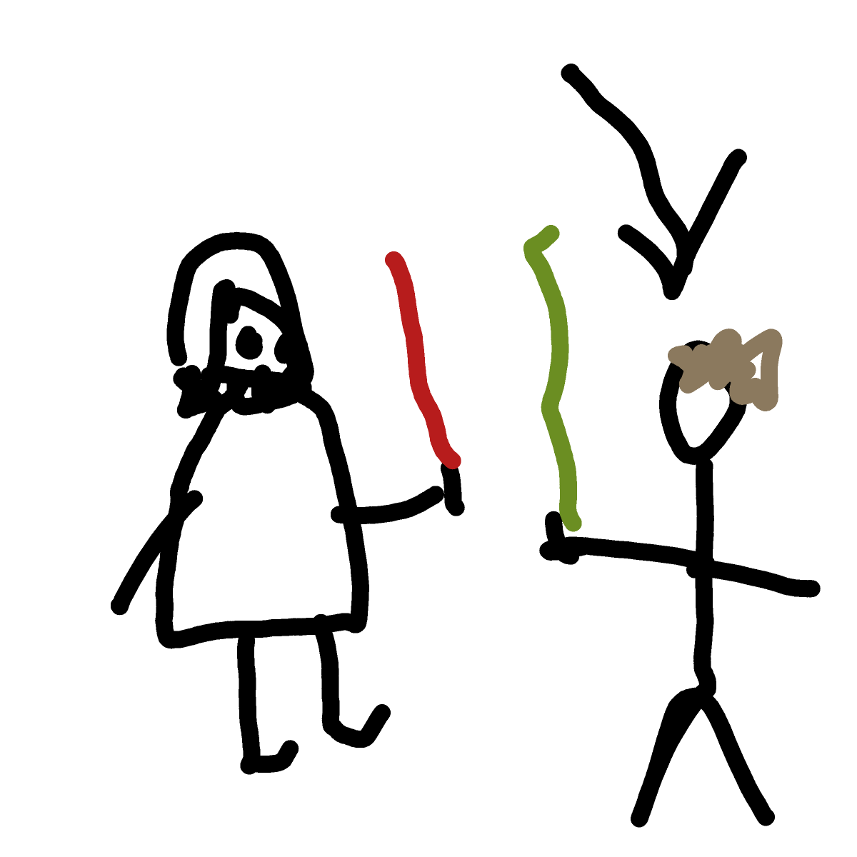 Luke drawing by Mrs O