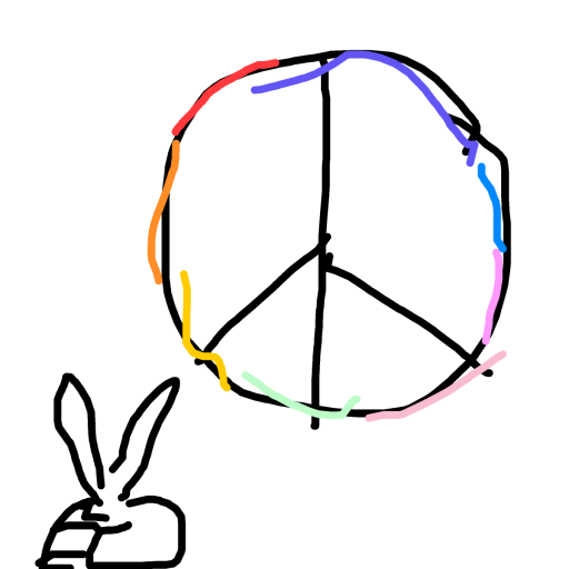 Peace drawing by gandalfthelightblack
