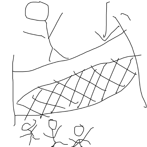 Tightrope drawing by solar-deep-valor