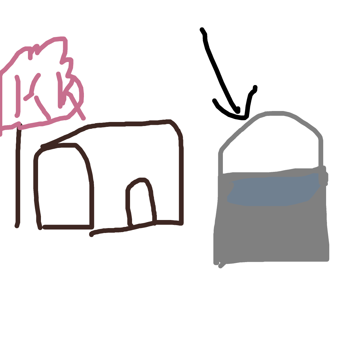 Chum Bucket drawing by juice