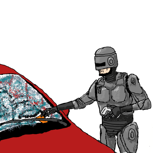 Robocop drawing by godor