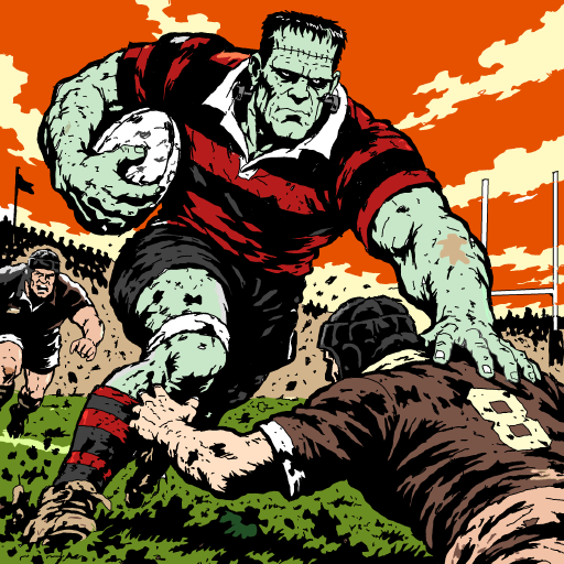 Rugby drawing by Guardianoflives