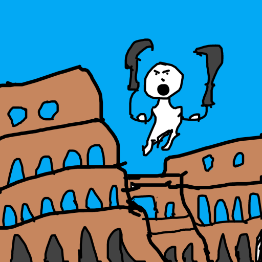Colosseum drawing by el fardoni
