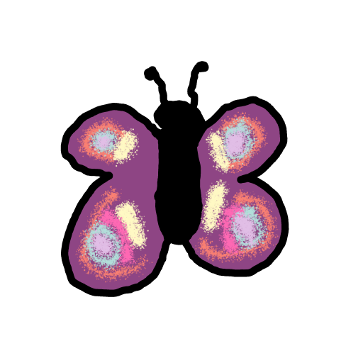 Butterfly drawing by GhoulBeing