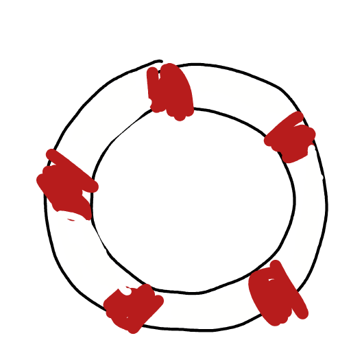Life Ring drawing by deep-free-eye