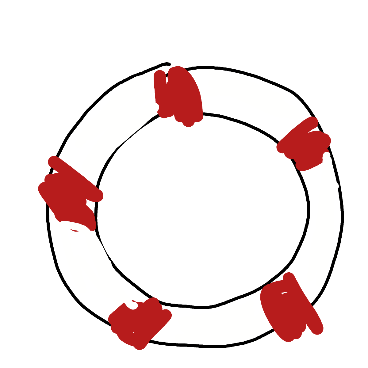 Life Ring drawing by deep-free-eye