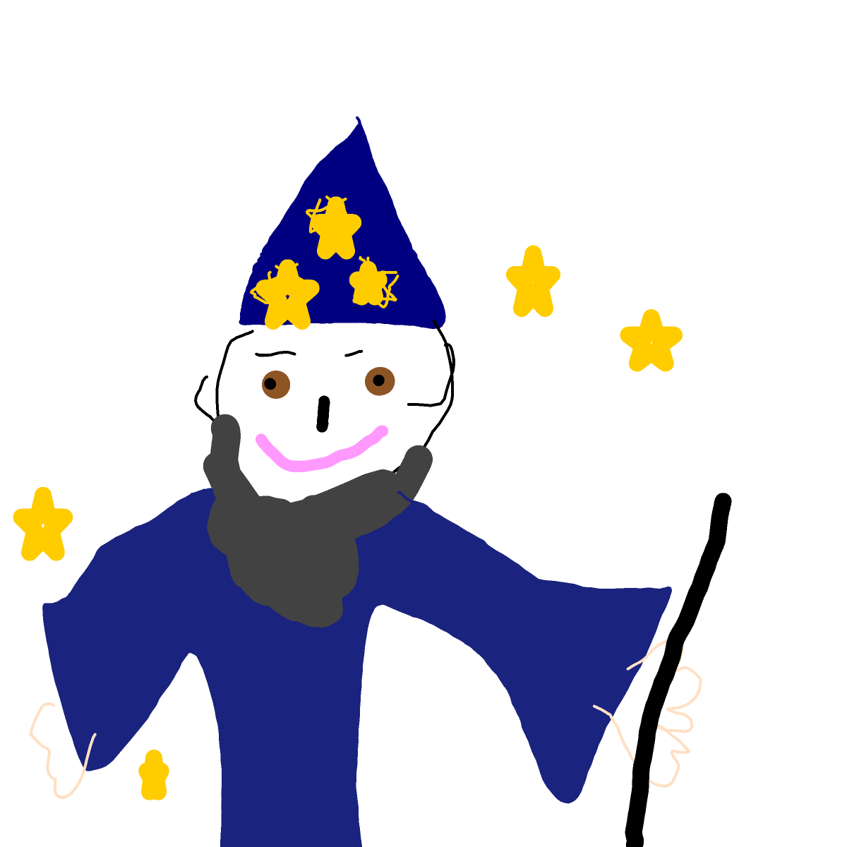 Wizard drawing by sea-wave-artist