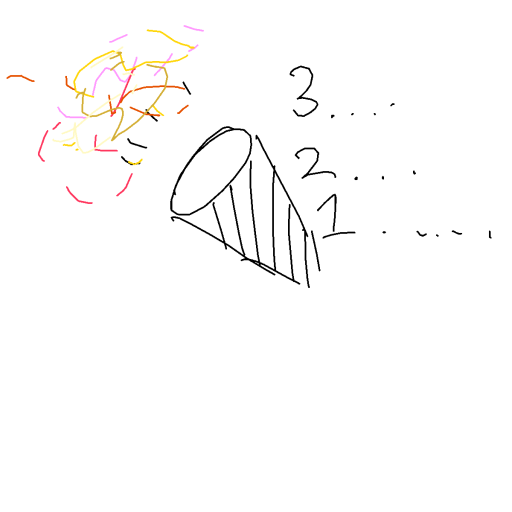 Countdown drawing by plus-gamma-rebel