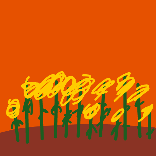 Cornfield drawing by JM13