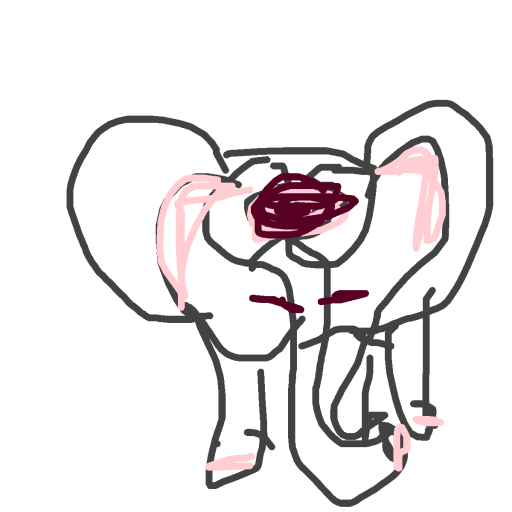 Elephant drawing by cyan-beta-earth