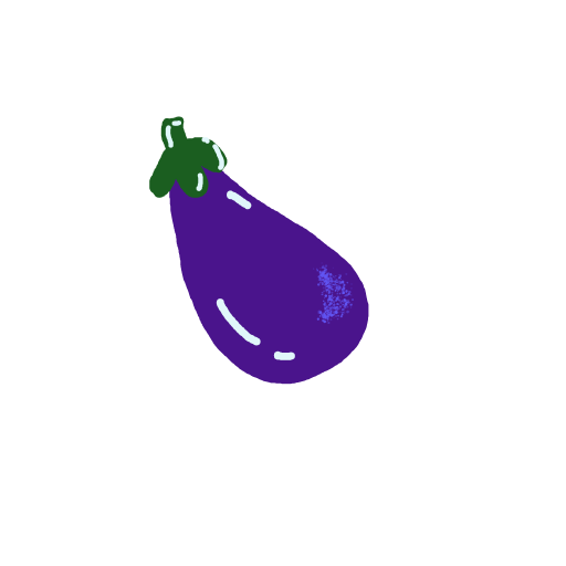 Eggplant drawing by magic-aqua-heart
