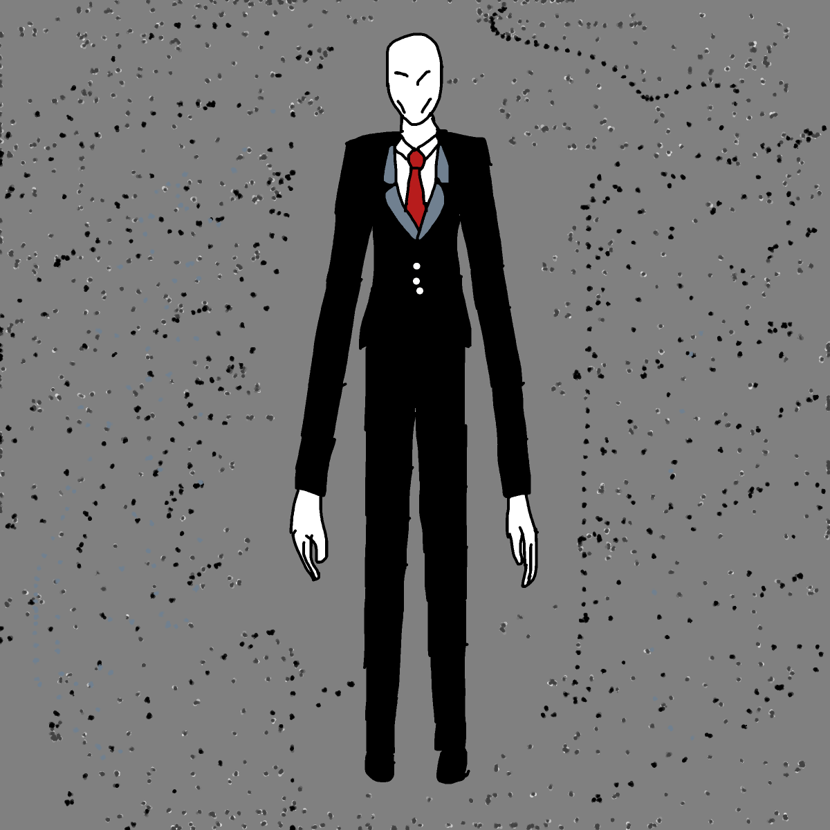 Slender Man drawing by dan