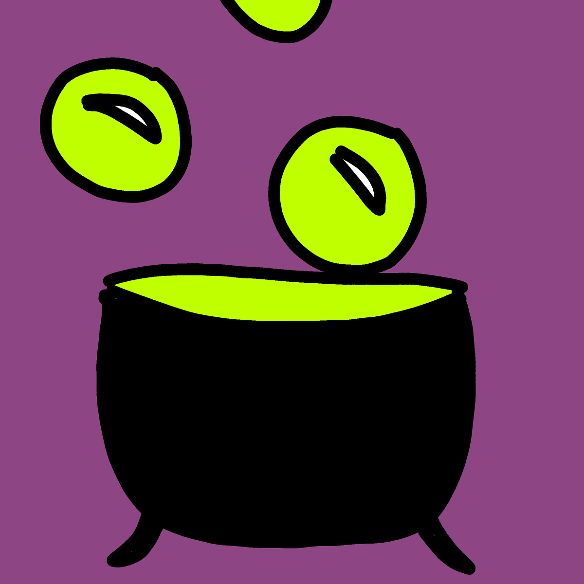 Cauldron drawing by Marcos