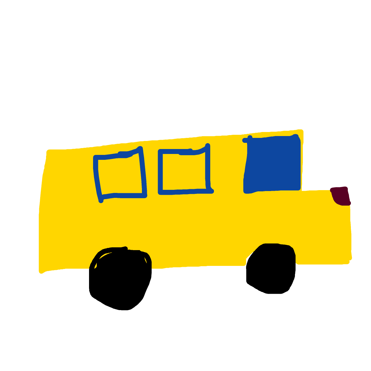 Bus drawing by edge-coal-earth