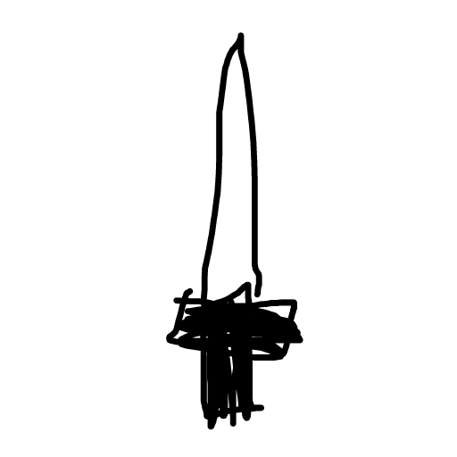 Sword drawing by sawdawgchickenpog