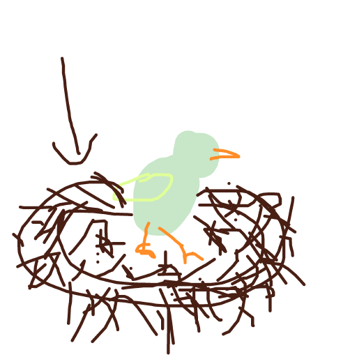 Nest drawing by rich-olive-shield