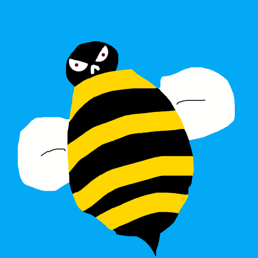 Bee drawing by angel