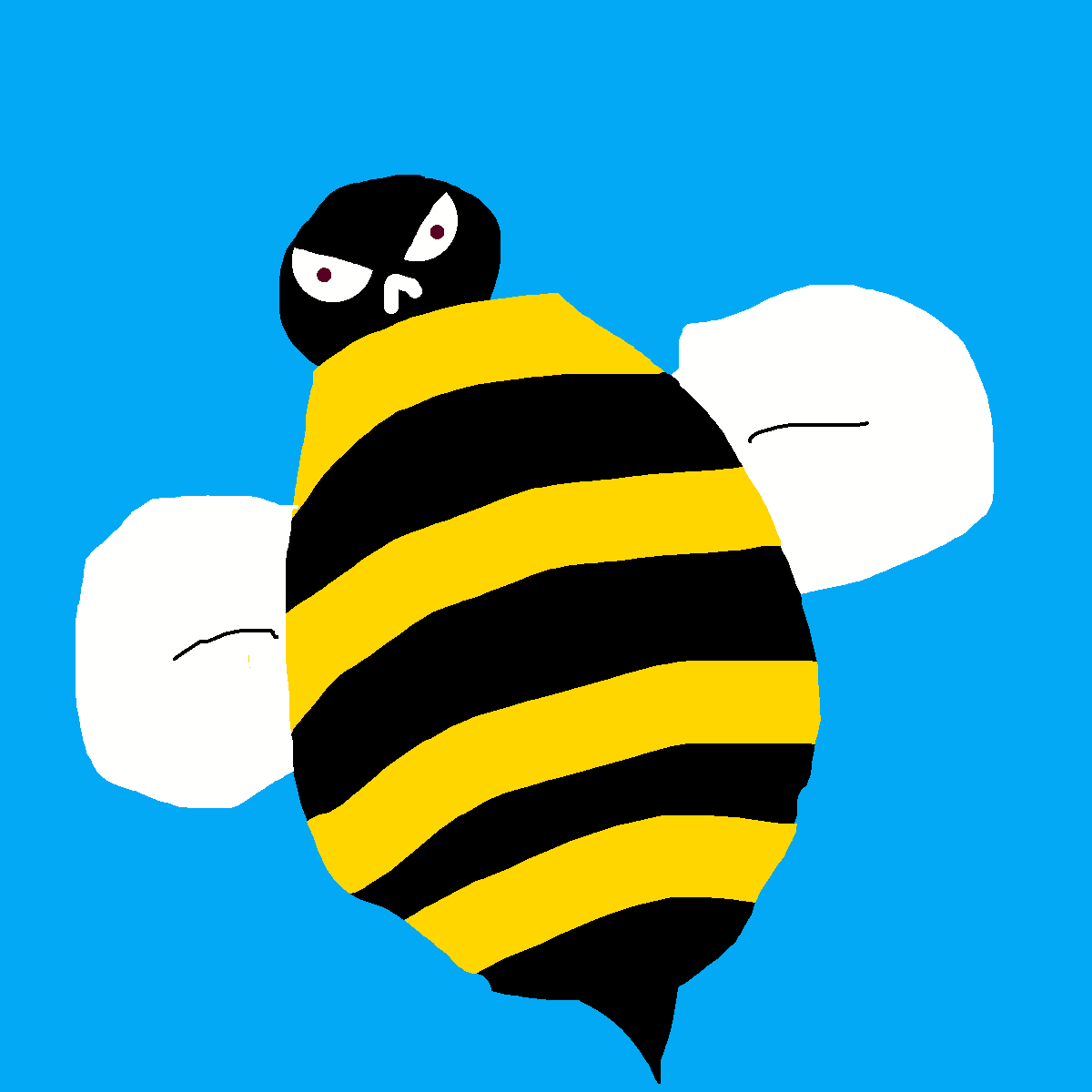 Bee drawing by angel