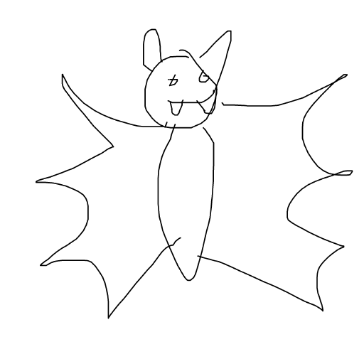 Bat drawing by solar-deep-valor