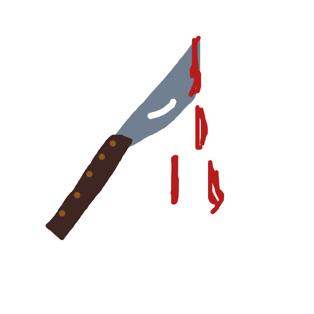 Knife drawing by parkalini