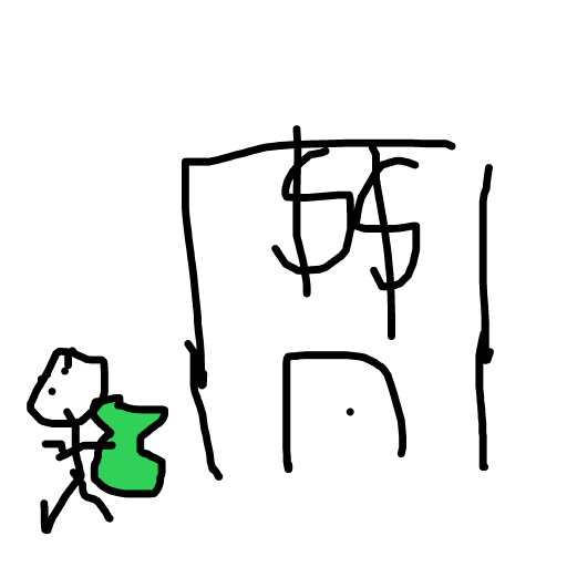 Bank Robbery drawing by pikapikachuu
