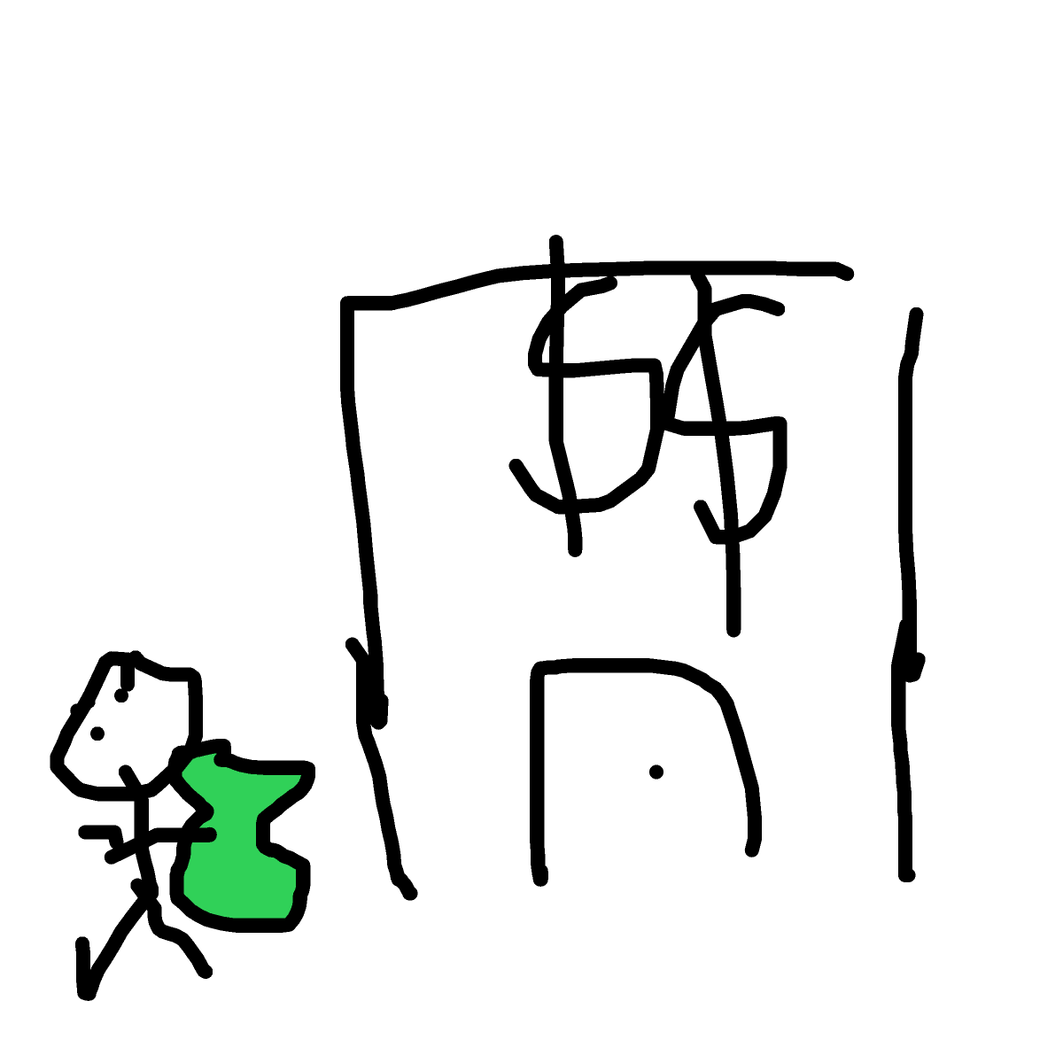 Bank Robbery drawing by pikapikachuu