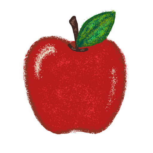 Apple drawing by moon-dark-chief