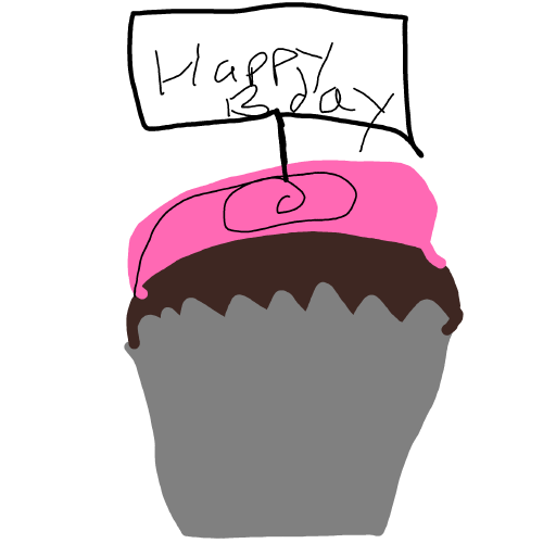 Cupcake drawing by sonic-amber-way