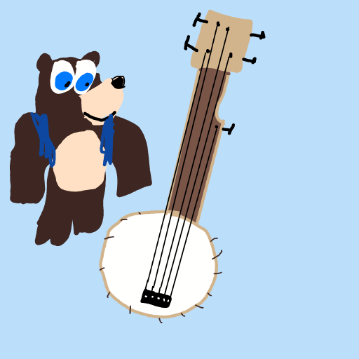 Banjo drawing by ismael