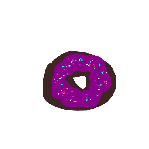 Donut drawing by mr inkwell
