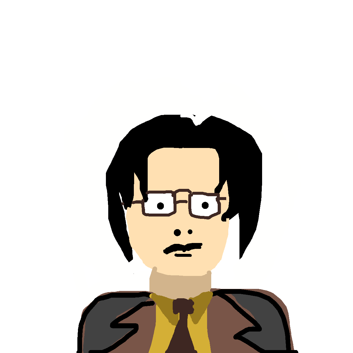 Dwight drawing by monthra