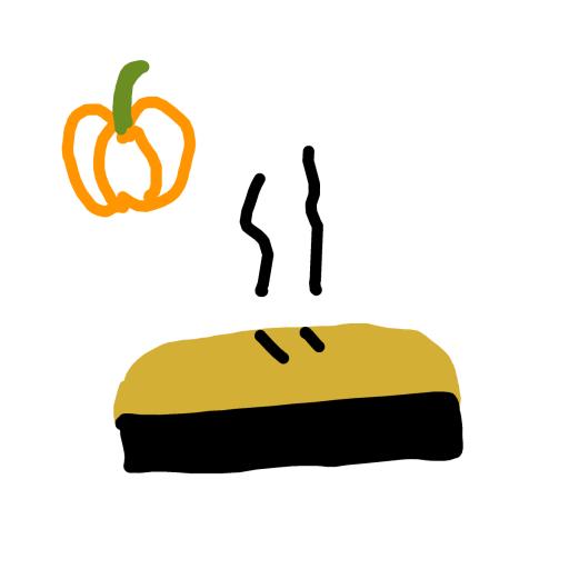 Pumpkin Pie drawing by sand-super-build