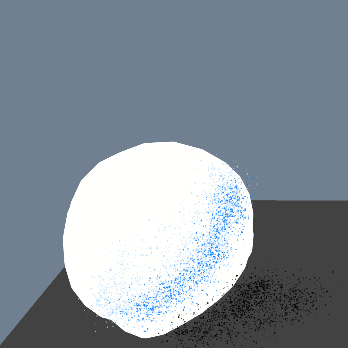 Ball drawing by Juliezzz