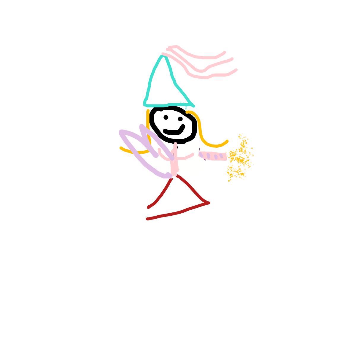 Fairy drawing by rose