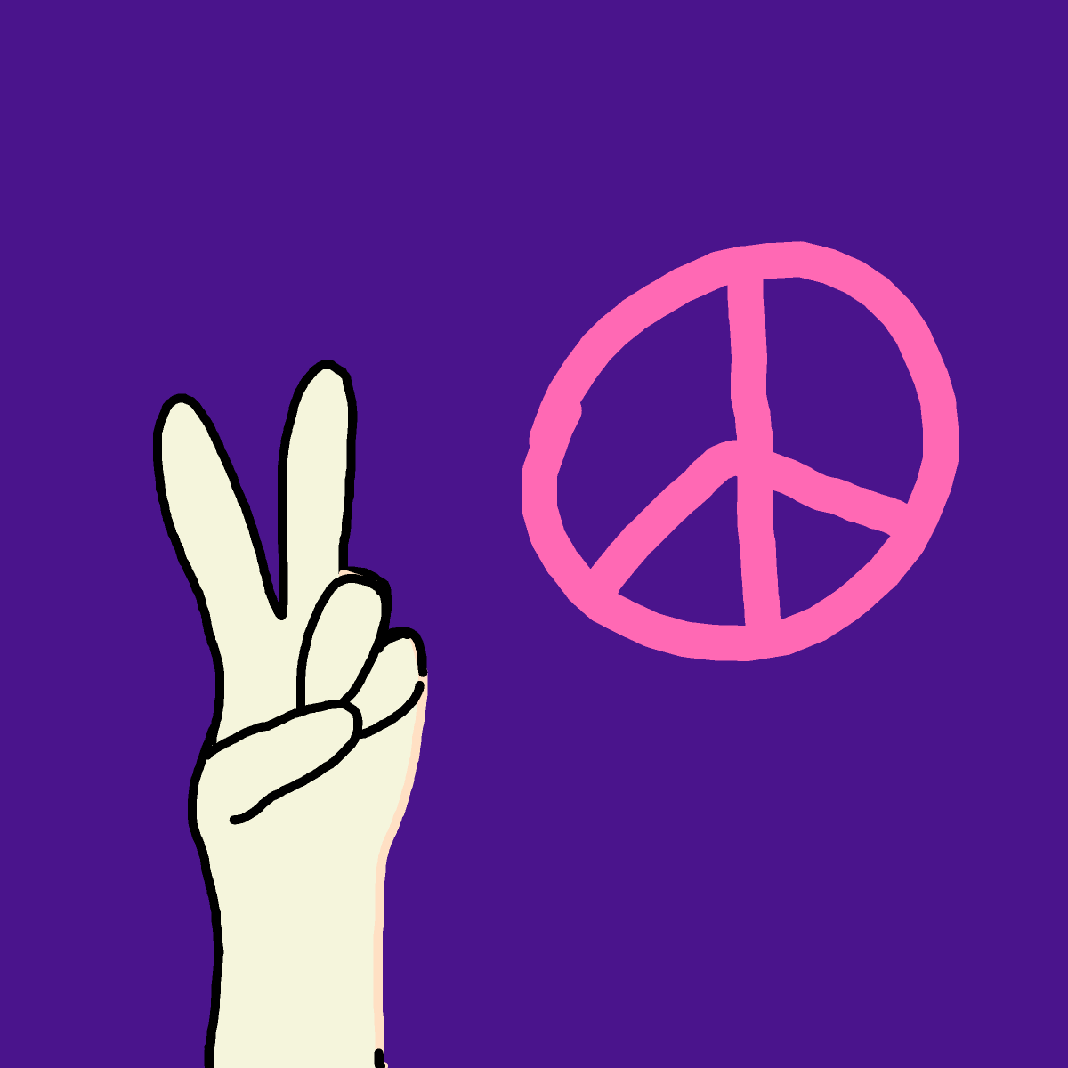 Peace drawing by marimou