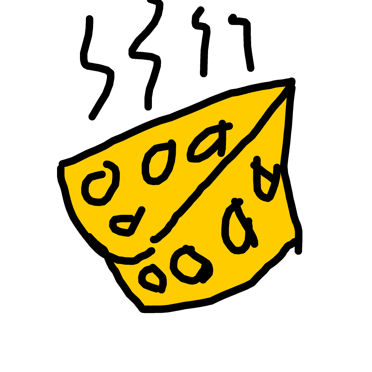 Cheese drawing by jukgaa