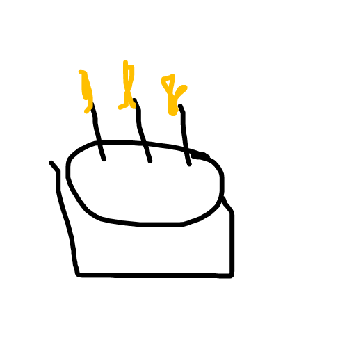 Birthday drawing by pikapikachuu
