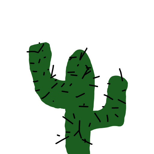 Cactus drawing by Nuss
