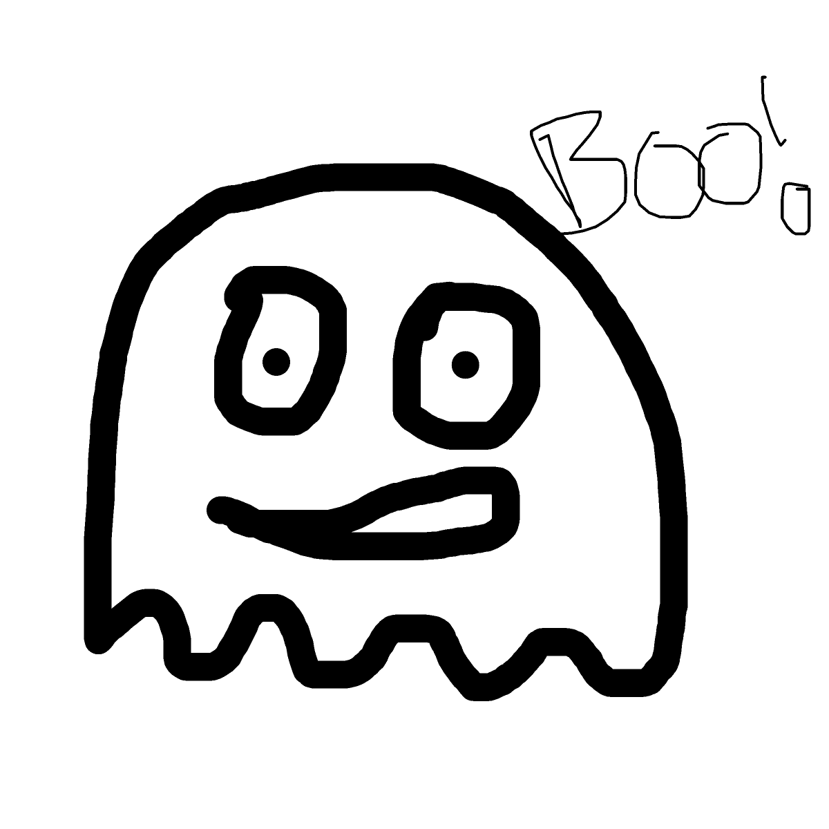 Ghost drawing by mikestam195