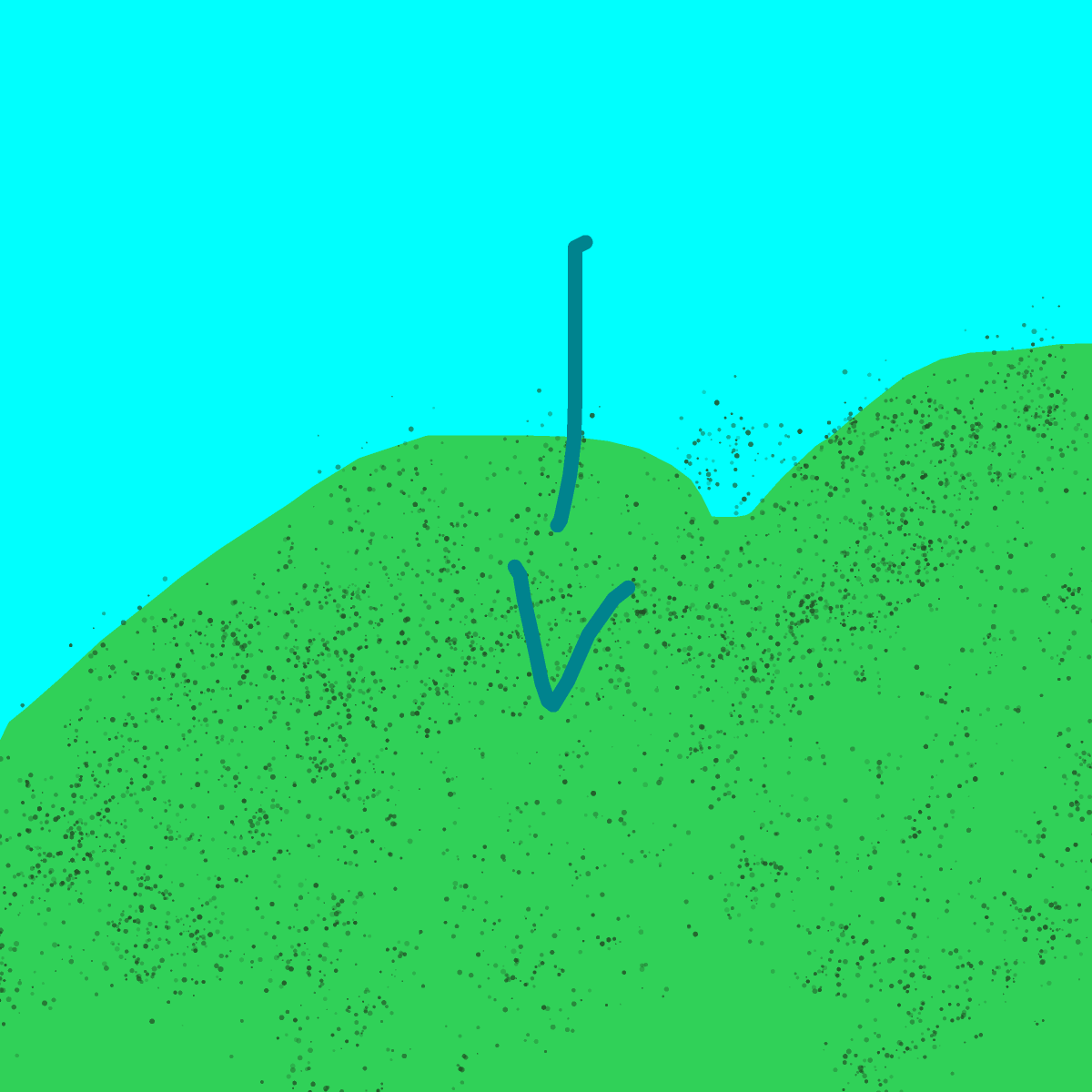 Grass drawing by countnicula