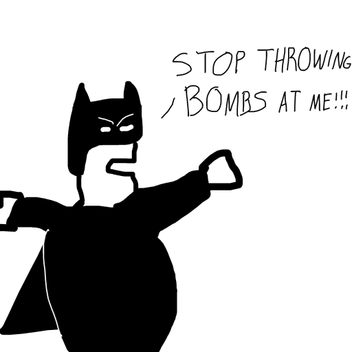 Batman drawing by hatben