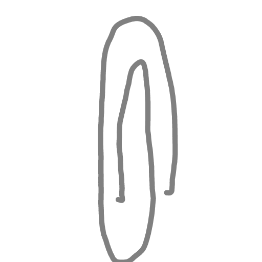 Paperclip drawing by Guardianoflives