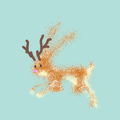 Jackalope drawing by koko_b_where